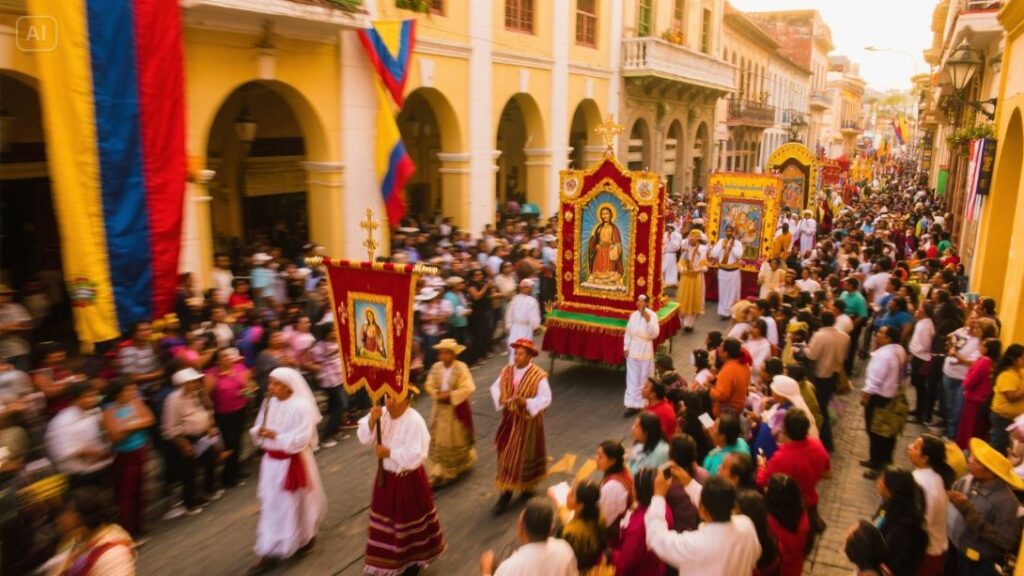 semana santa en colombia